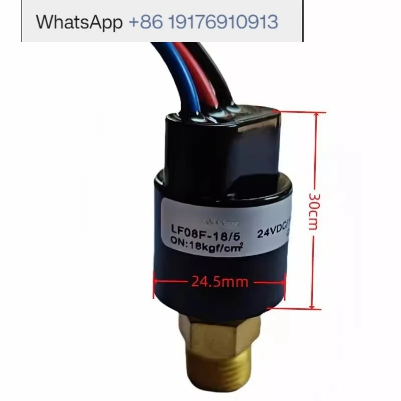 LF08F four-axis hydraulic and pneumatic switch 12-220V start-stop pressure controller oil and gas protection switch