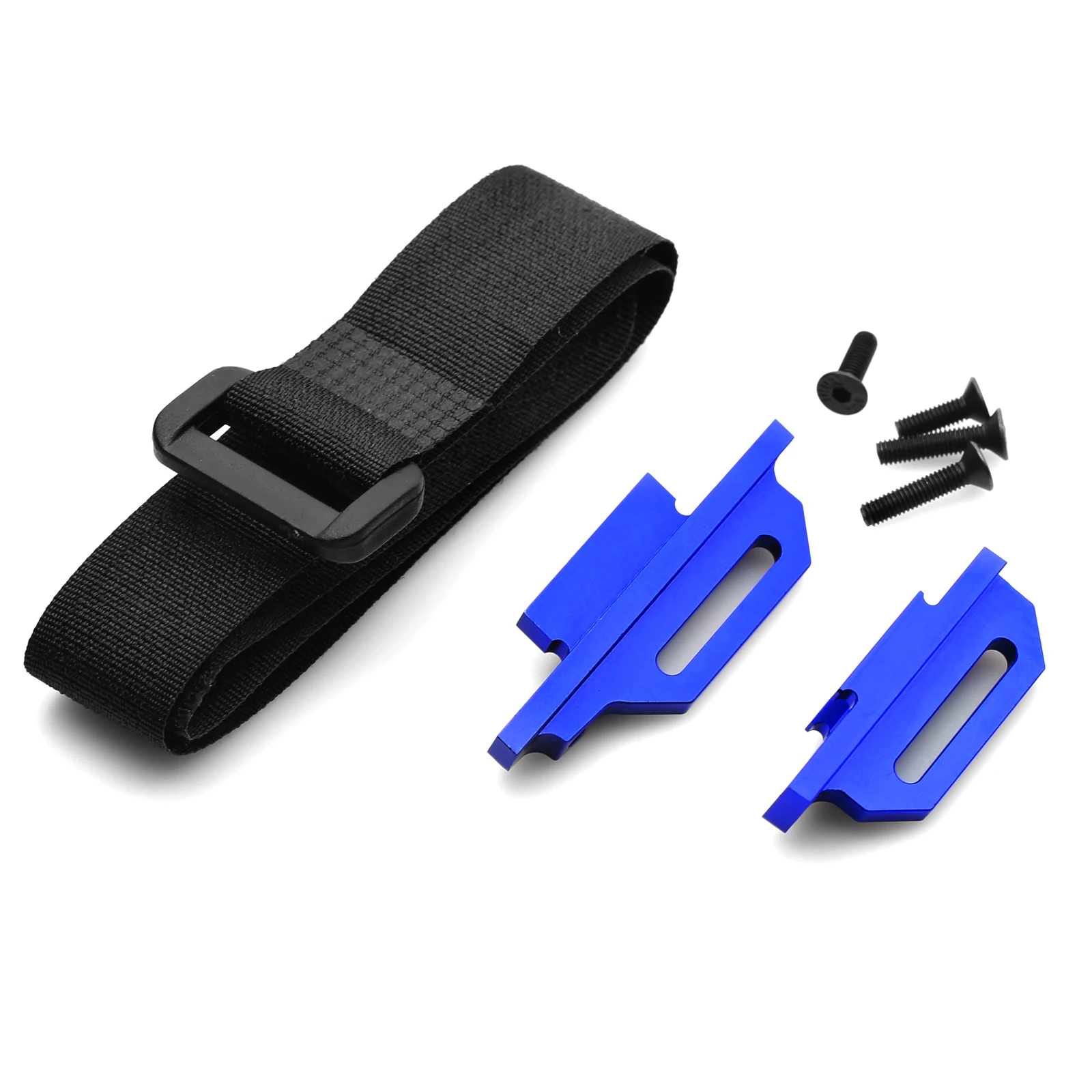 Tall Battery Hold-Downs Mounts for Traxxas Slash 4x4 LCG