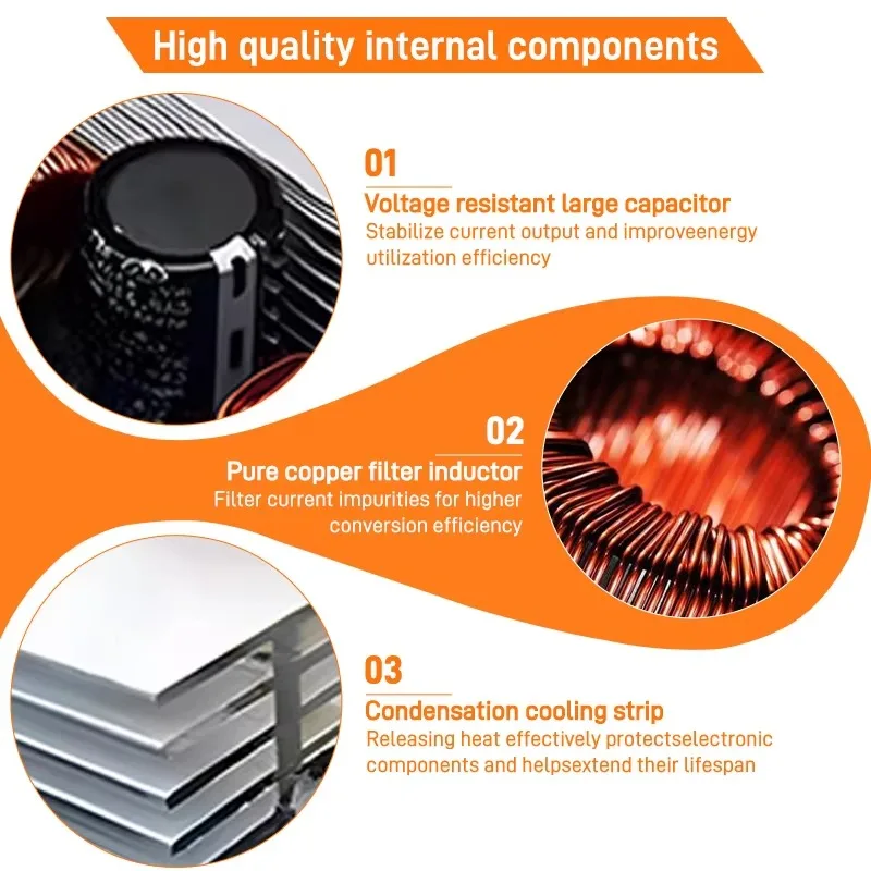 3500 واط موجة جيبية نقية المزدوج تيار مستمر/التيار المتناوب العاكس 12 فولت 220 فولت الطاقة الشمسية قوة السيارة 50/60 هرتز الناتج 4000 واط المنزل المحرك الاستخدام الصناعي 110 فولت