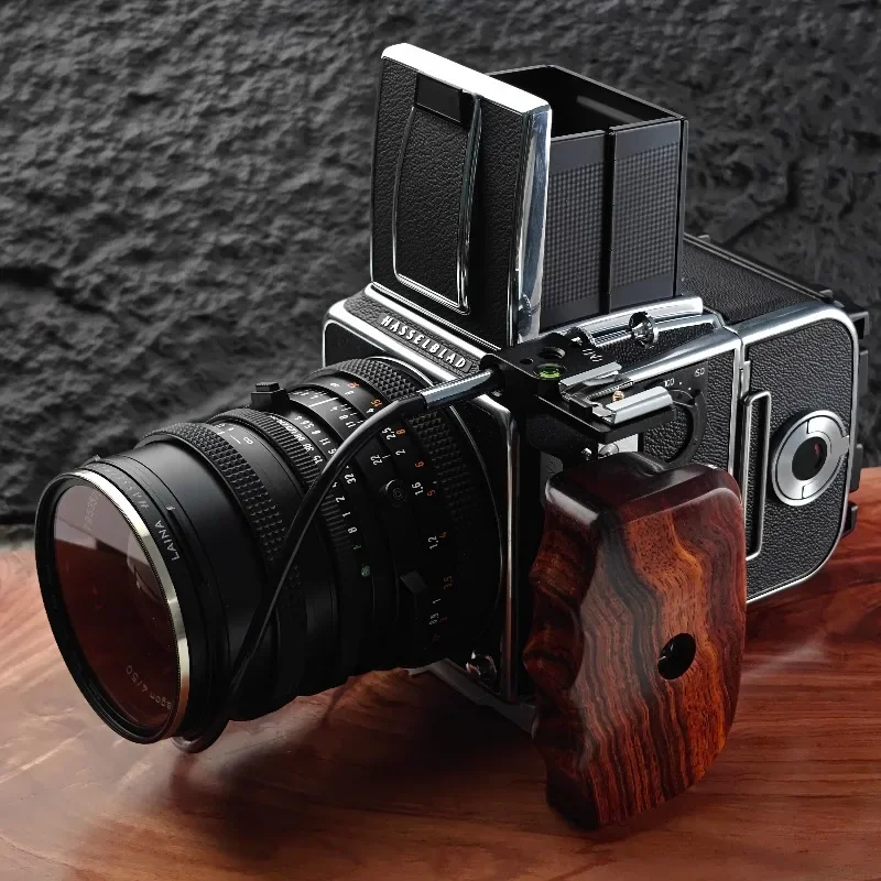 Hasselblad 503cw/cx 501cm 500cm special expansion L board solid wood handle