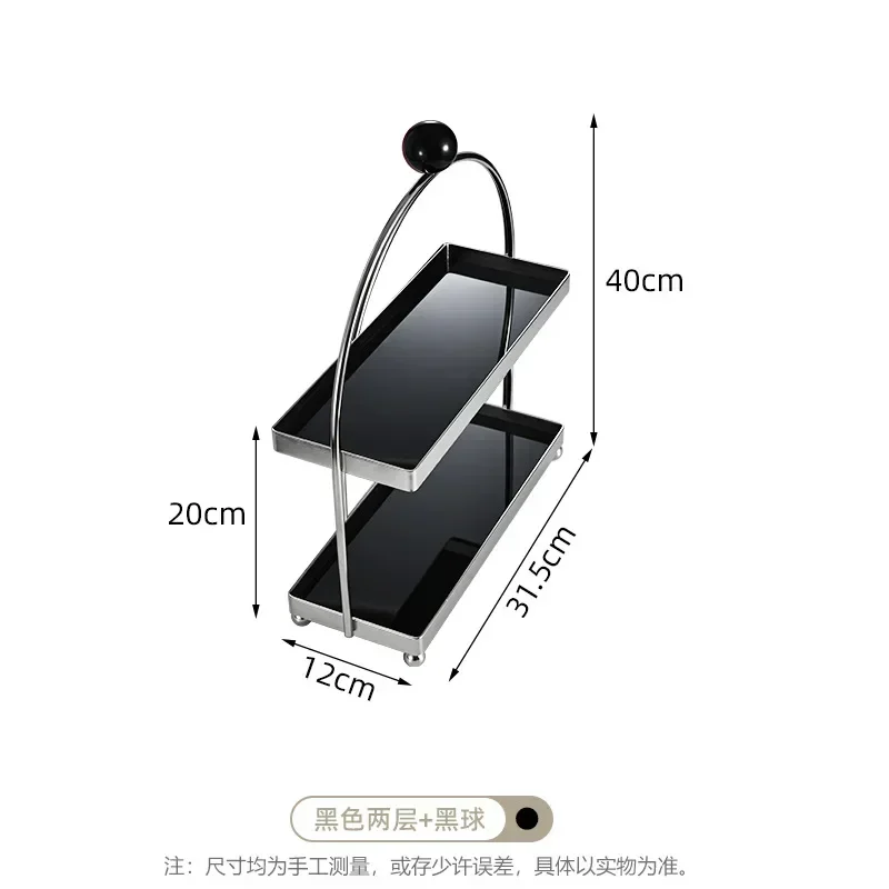

Stainless steel tabletop rack