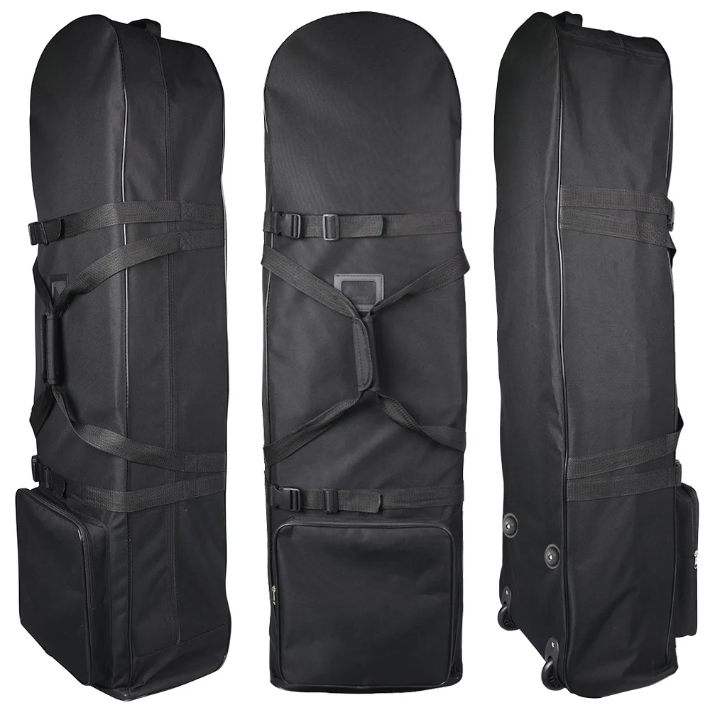 

Golf Bag Style Canvas Scratch Resistant Golf Bag Lightweight Nylon Golf Tour Station Cloth Bag Waterproof Leather Customized