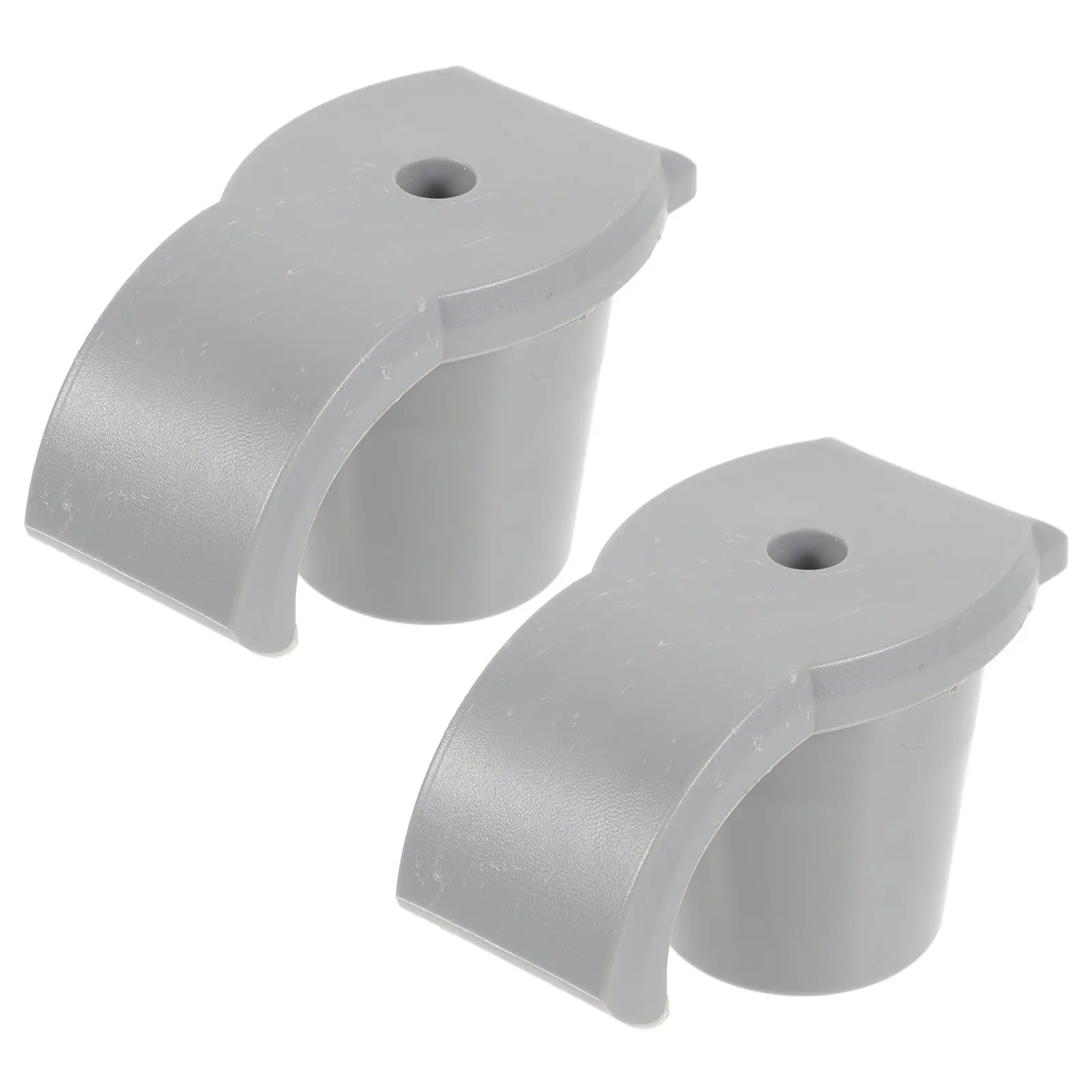 

2 Pcs Foot Cover Mat Skis Walker Senior Accessory Pads Wheelchair Cushion Boots Slides Plastic Elder