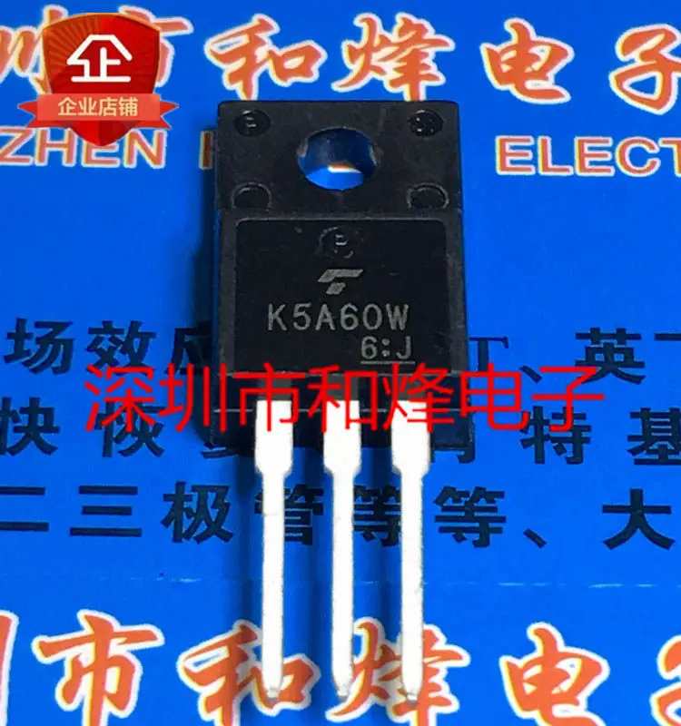 

20 шт./лот K5A60W TK5A60W TO-220F MOS 600V 5.4A