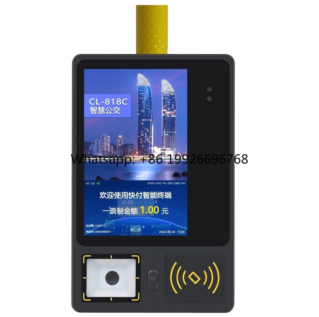 Factory School Bus Contactless Fare Collection Terminal with Real Time Data Updating with GPRS