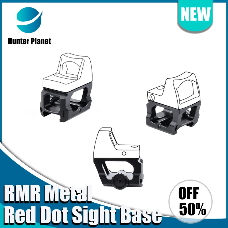 WADSN Tactical RMR Red Dot Sight mount riser Base Hunting Weapon Airsoft For Picatinny Accessories and equipment