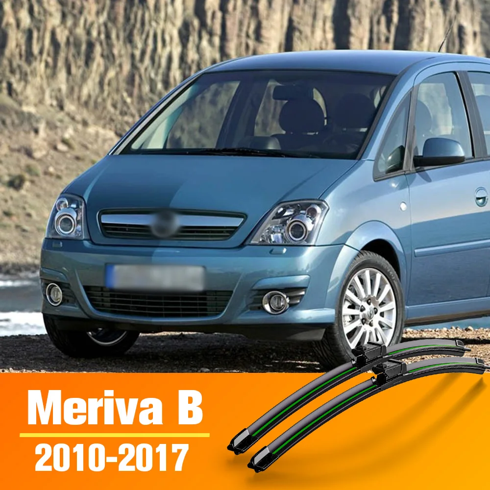 

Wiper Front Wiper Blades For Opel Meriva B 2010 2011 2012 2013 2014 2015 2016 2017 Windshield Windscreen 28"22" LHD Accessories