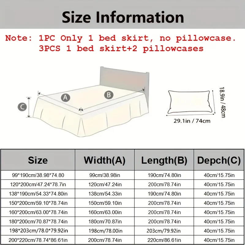 1pc Winter Warm Bed Skirt with Elastic Band Single/Queen/King Mattress Cover Thick Coral Fleece Fluffy Fitted Bed Skirt for Bed