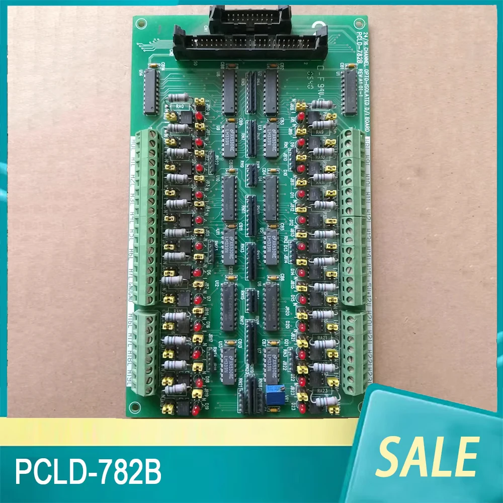 PCLD-782B 24-Channel Optically Isolated D/I Wiring Board