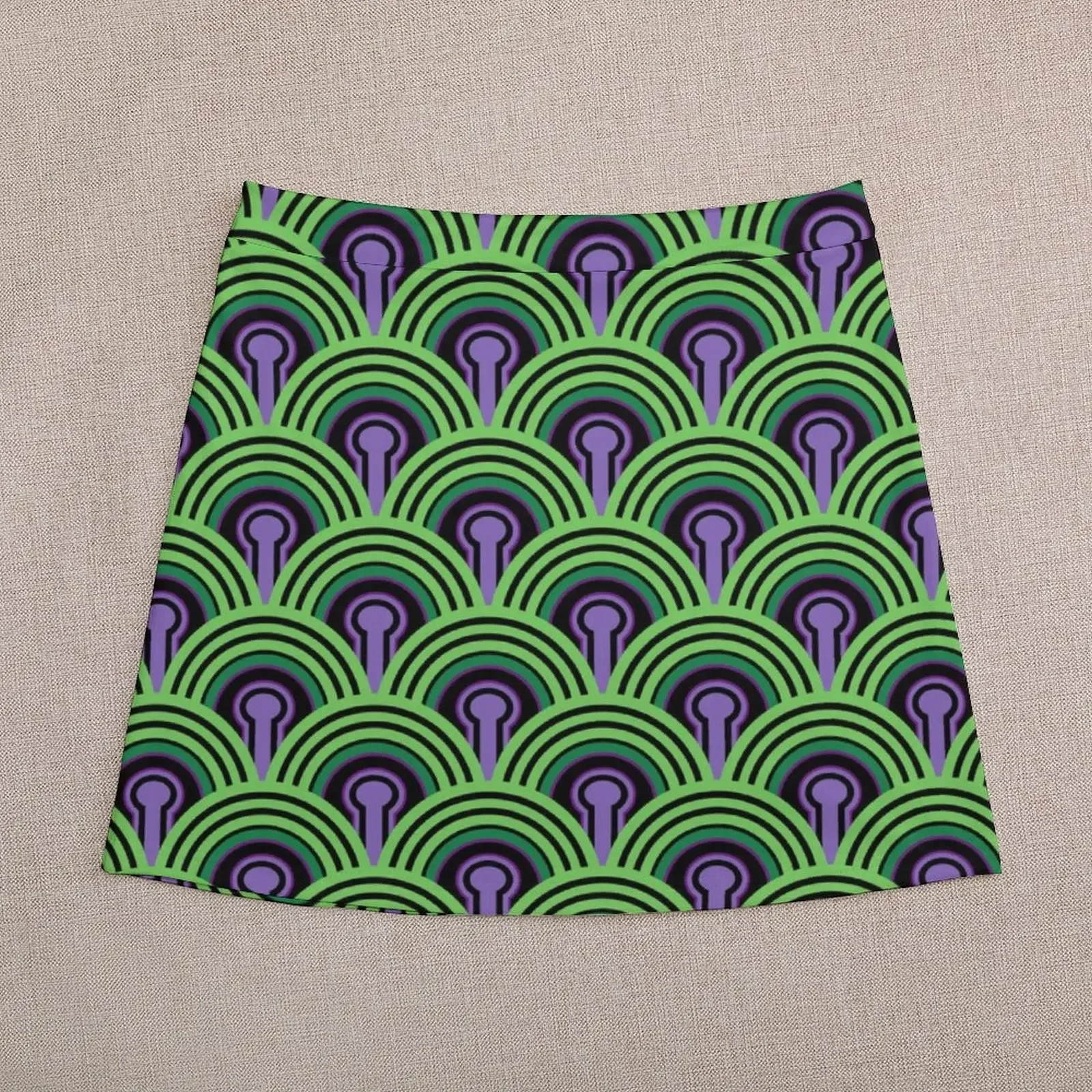 Room 237 Carpet Pattern Mini Skirt Women's skirts skorts for women korean style women clothing clothes Mini Skirt
