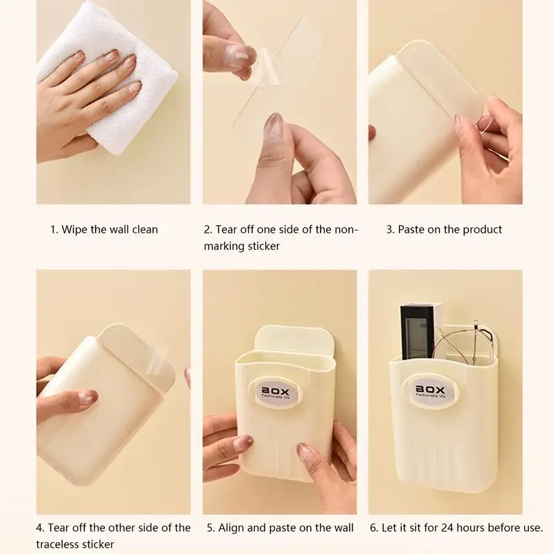 Wand-Aufbewahrung sbox Multifunktion ale selbst klebende Wandbox Tragbarer platzsparender Wandbehälter-Organizer mit großer Kapazität