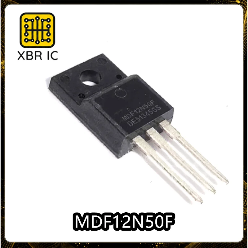 (30/50 pieces) MDF12N50F MDF12N50 2A/500V TO-220F Field Effect Transistor Brand New Original Authentic Product In Stock