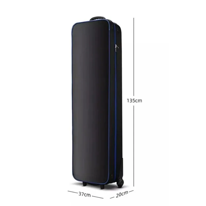 Portable Magic Arm C-Stand Case With Wheels, Heavy Duty Rolling Box(The Lamp Stand Is Not Included)