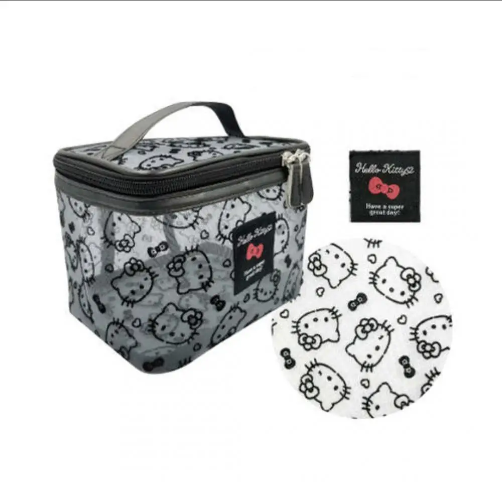 حقيبة يد كاواي ميلودي كورومي الشبكية الكرتونية المربعة للعناية بالبشرة وحقيبة تخزين أدوات الزينة وبضائع أنيمي هدية عيد ميلاد للفتيات والأولاد #3