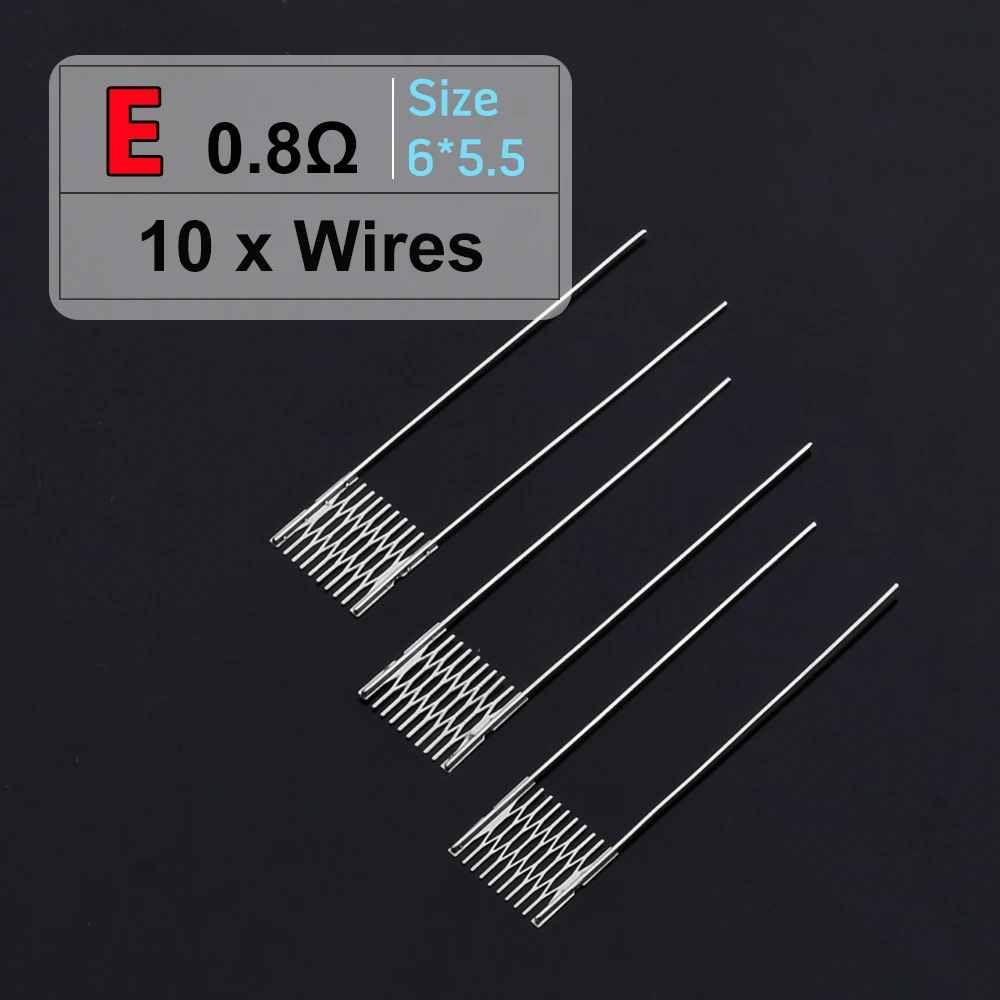 Premium Hand Tool Resistance Mesh Wire 1.2/1.0/0.6/0.8/0.9OHM No Cotton for GTX SPL Jellybox Nord Rebuild