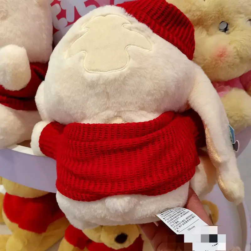 

Disney Lunar New Year Series Stitch Red Gold Plush Doll Winnie the Pooh Plush Keychain Ornament Gift