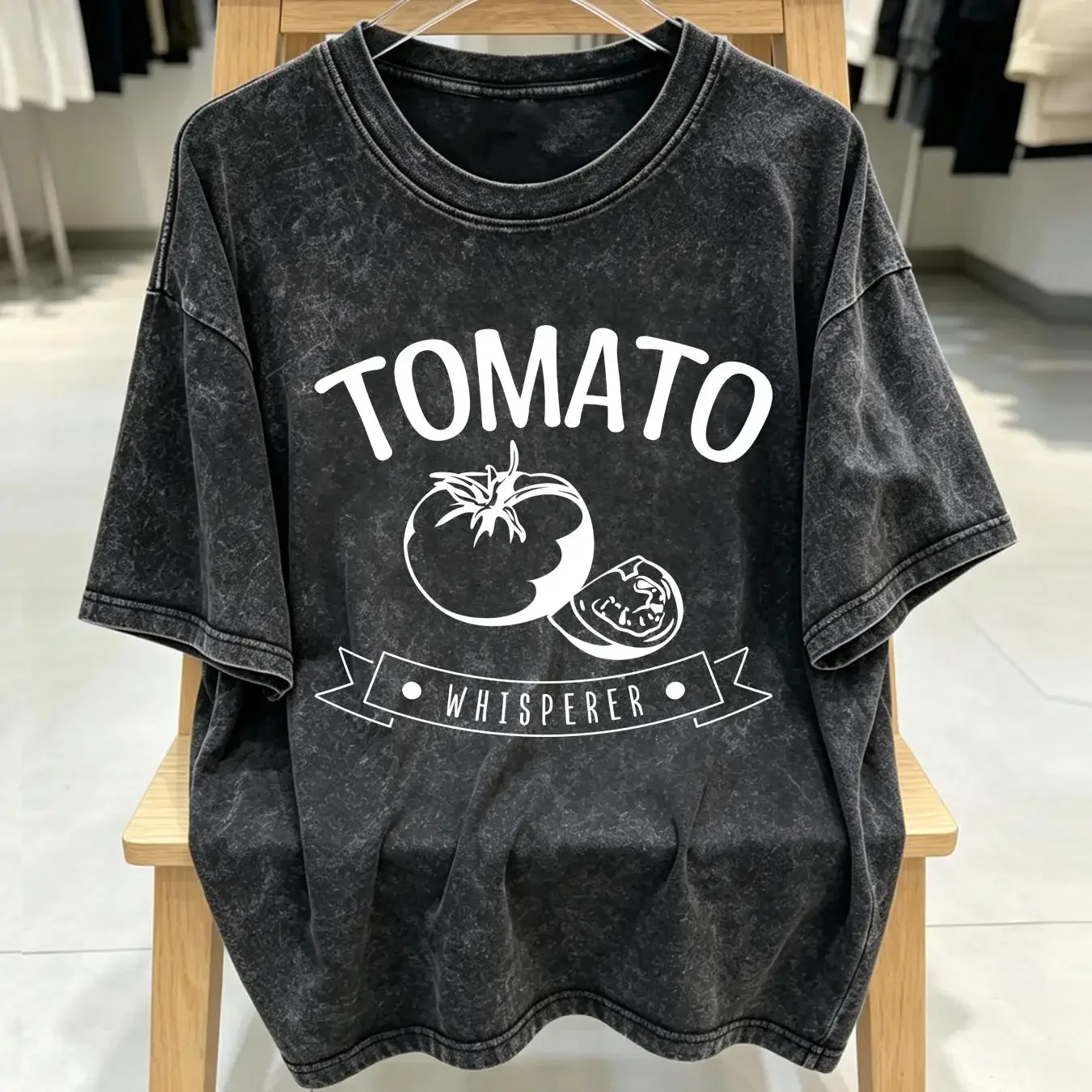 washed T Shirt For Tomato Whisperer Best Express Culinary Passion Delicious Foodie Apparel Perfect Food SweaT vintage Washed
