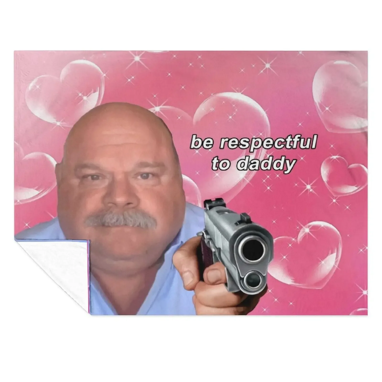 Daddy Winkle Bertram Be Respectful to Daddy Wow Yrs22 Überwurfdecke, karierte Decken für Baby-Picknick, extra große Überwurfdecken