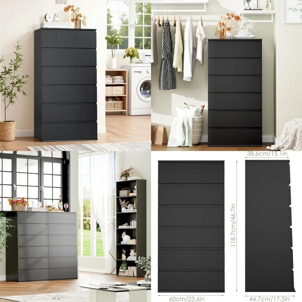 

Moody 6x9 Area Rugs for Living Room, Low Pile Thin Washable Non Slip Rugs for Bedroom Dining Room, Vintage Medallion Distressed