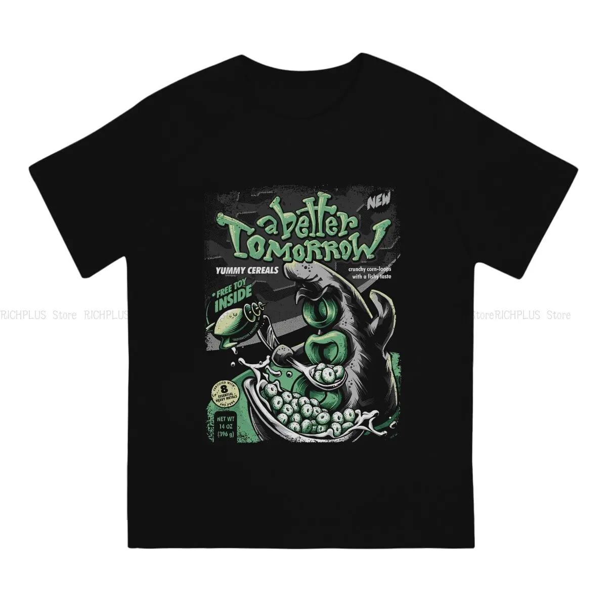 YUMMY TENTACLE CEREALS Special TShirt Day Of The Tentacle Game Leisure Polyester T Shirt Summer T-shirt For Men Women