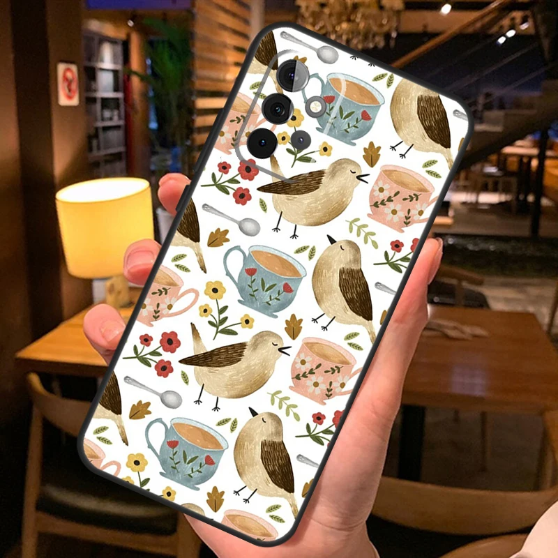 Funda de cabaña de otoño acogedora para Samsung Galaxy A52, A12, A22, A32, A42, A51, A71, A13, A23, A33, A53, A14, A54, A34