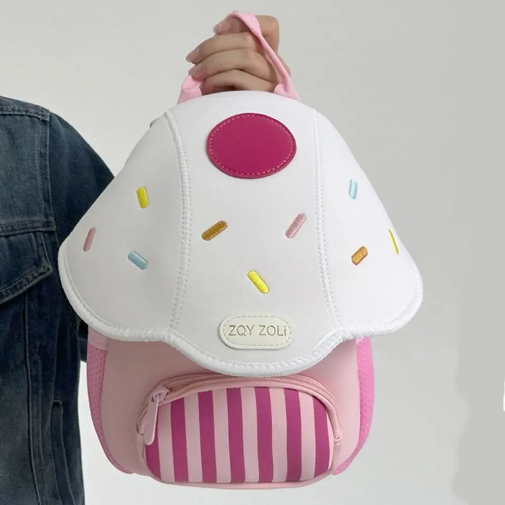 

Double Shoulder Mushroom Backpack Large Capacity Korean Style Children School Bag Handbag Cute Kindergarten Backpack Boys/Girls