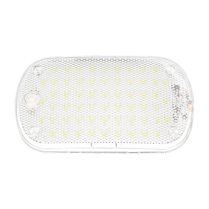 60LED 12V-85V LED wnętrze pojazdu kopuła dachowa sufitowa lampka do czytania wnętrze samochodu oświetlenie dachu oświetlenie wnętrza samochodu