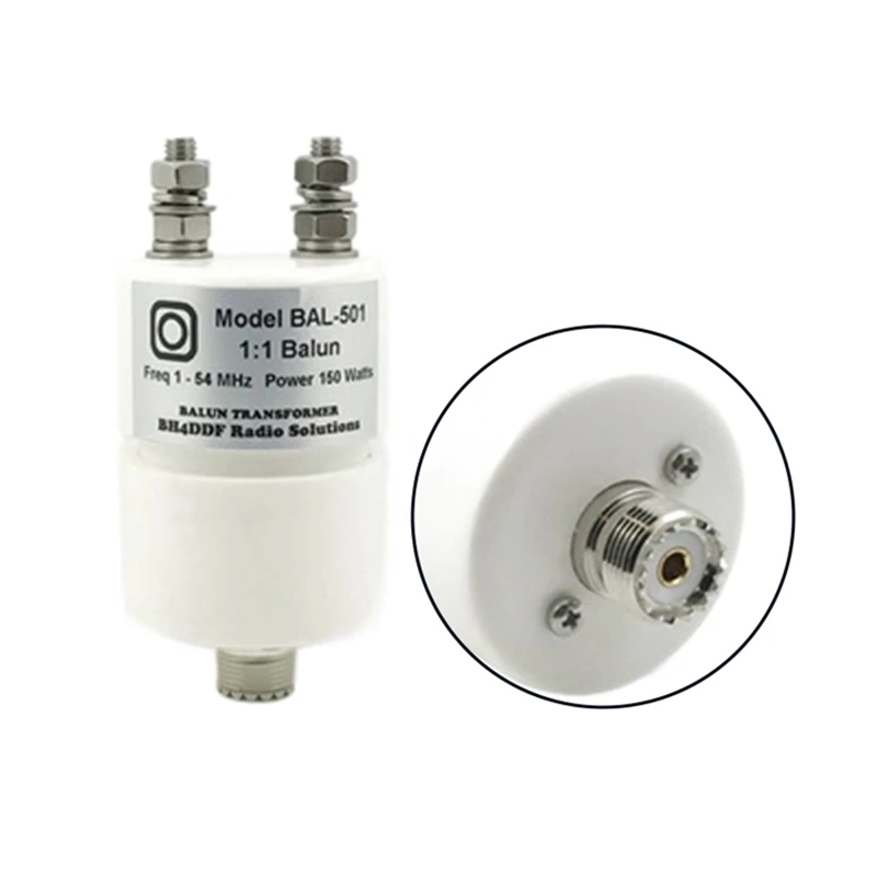 501-mini-waterproof-150w-1-1-ssb-hf-shortwave-antenna-balun-18-54mhz-160m-6m-a86z