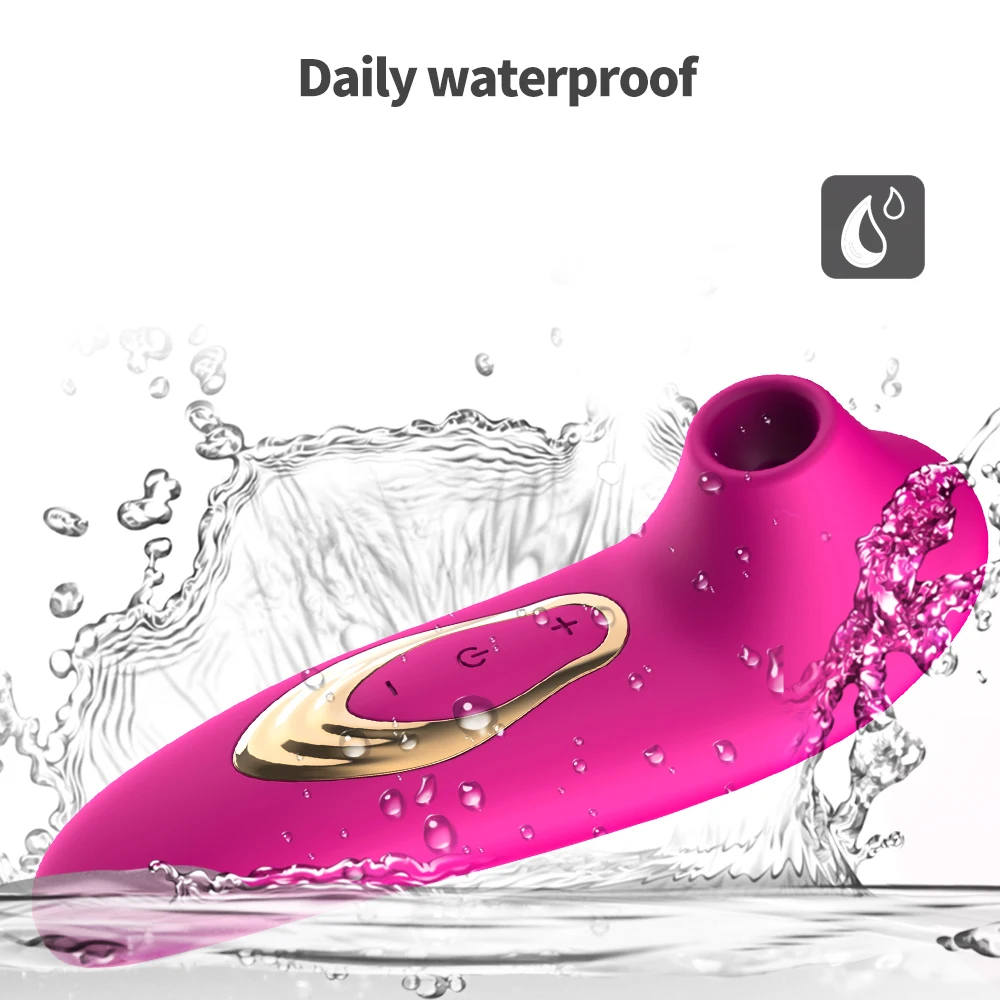 USB Silicone Vacuum Suction Vibrator, 5 Modes of Nipple and Clitoris Stimulation Masturbator, Female Adult Sex Toys, Sex Toys image 5