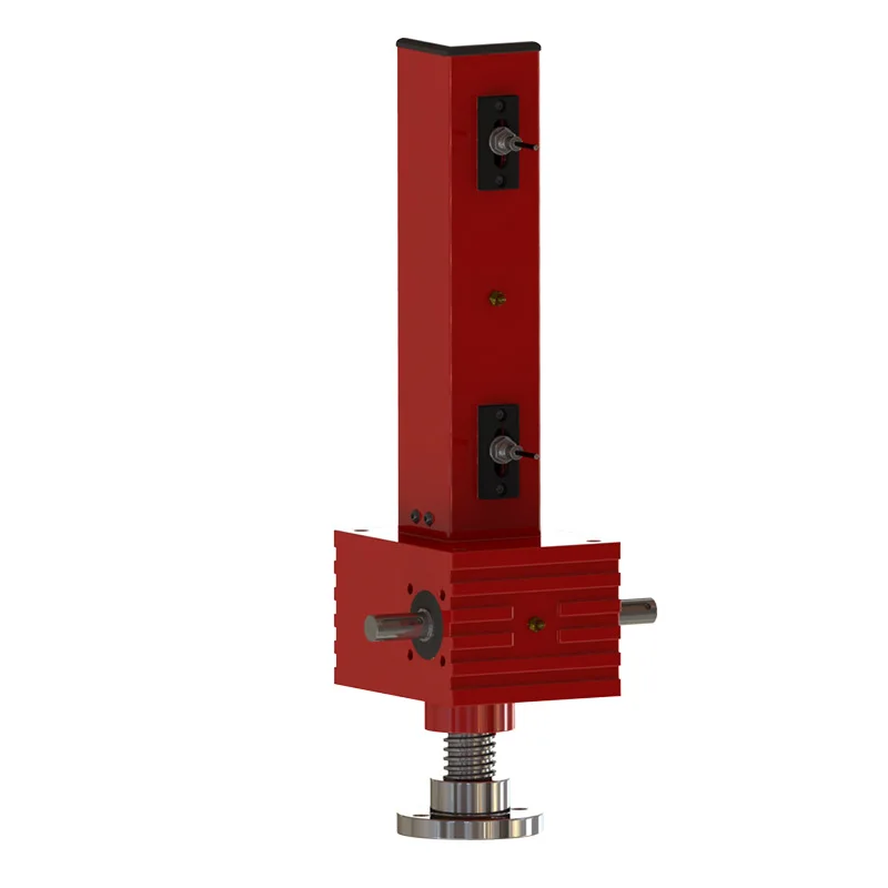 Screw Jack Worm Gear Lifting Mechanism Load Capacity 600 for SJA SLA80 Series Industrial Heavy Duty Equipment