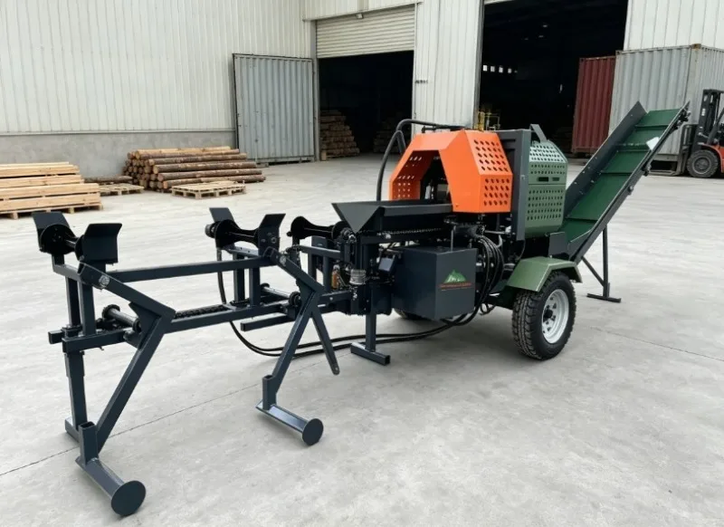 China Factory Wood Log Splitter for Excavator: Powerful 30-Ton Log Splitting Attachment for Construction Equipment