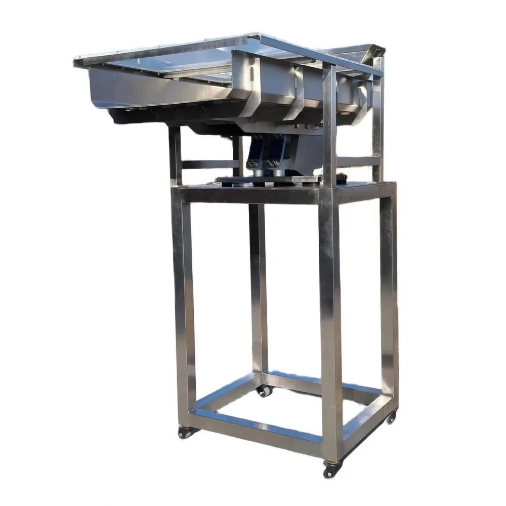 Customized Electromagnetic Vibrating Feeder 250 kW 220V High Efficiency Low Energy Consumption 1 Year Warranty