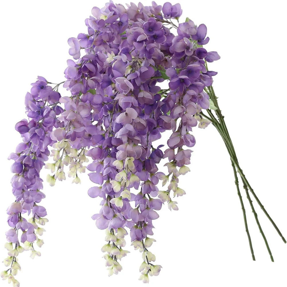 ديكور داخلي 40 بوصة إكليل من الزهور الاصطناعية إكليل معلق صناعي ديكور نبات معلق ديكور الحفلات