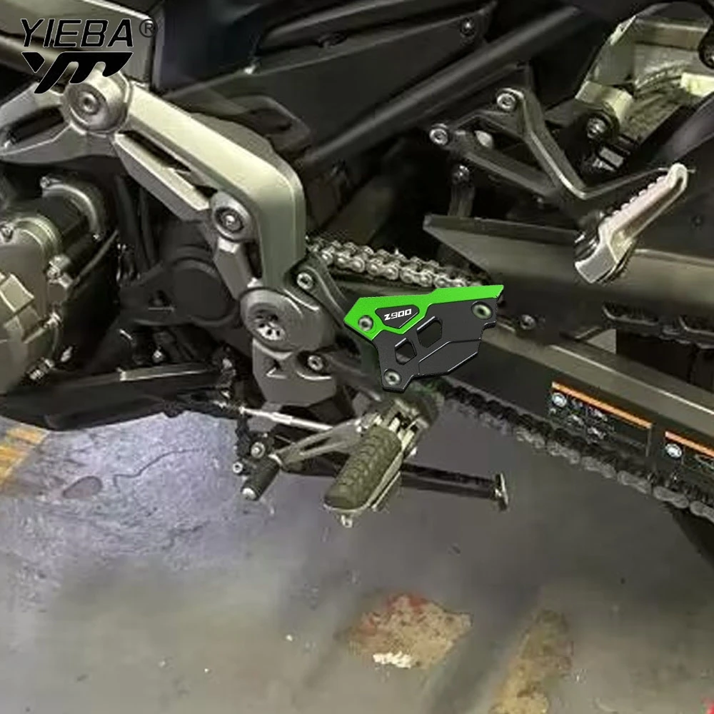2025 Z900 اكسسوارات لكاواساكي Z900 Z 900 2017-2024 2023 2022 دراجة نارية دواسة الحرس الخلفي دواسة الحرس كعب لوحة ديكور