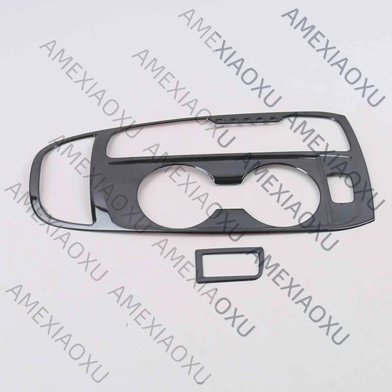 

AMEXIAOXU Stainless Steel Car Gear Panel Cup Frame Trims For Equinox 2017 2018 2019 2020 Accessories Parts Auto