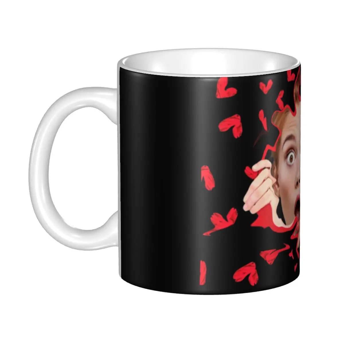 Custom Couple Picture Custom Face Personalized Best Friends Gift Valentine's Day Present Coffee Mugs DIY Ceramic Milk Tea Cup