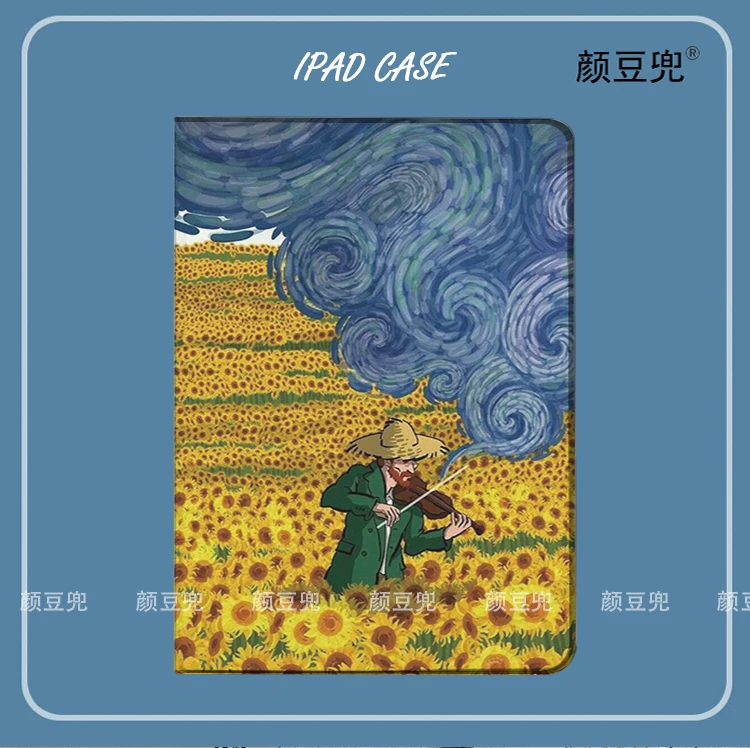 

Vincent Van Gogh Anime For iPad Air 4 5 10.9 Mini 5 6 Case Luxury Silicone For Pro 12.9 11 For iPad 10th Protective Shell Pro13