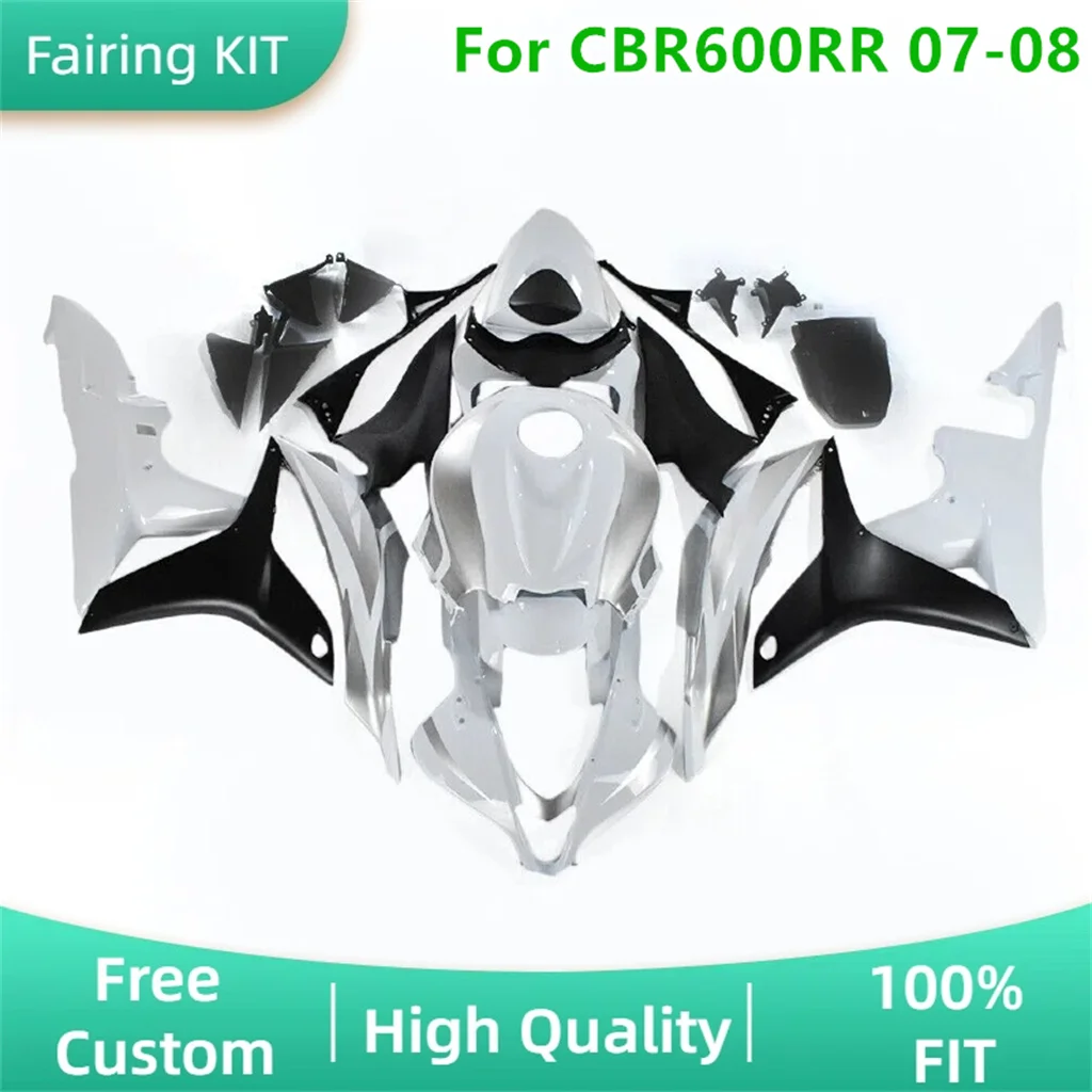 

Настроить послепродажное обслуживание для HONDA CBR600 RR 07 08 CBR 600RR 2007 2008 CBR600RR Prime Комплект обтекателя кузова 100% подходит для литьевой формы