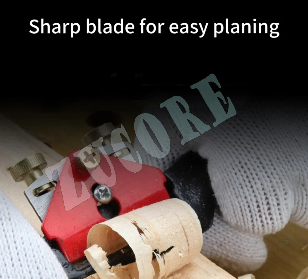 NO.4 قابل للتعديل العالمي الدقة تنعيم مقعد اليد الطائرة الخشب المسوي مع شفرة 2 بوصة ومقابض خشبية