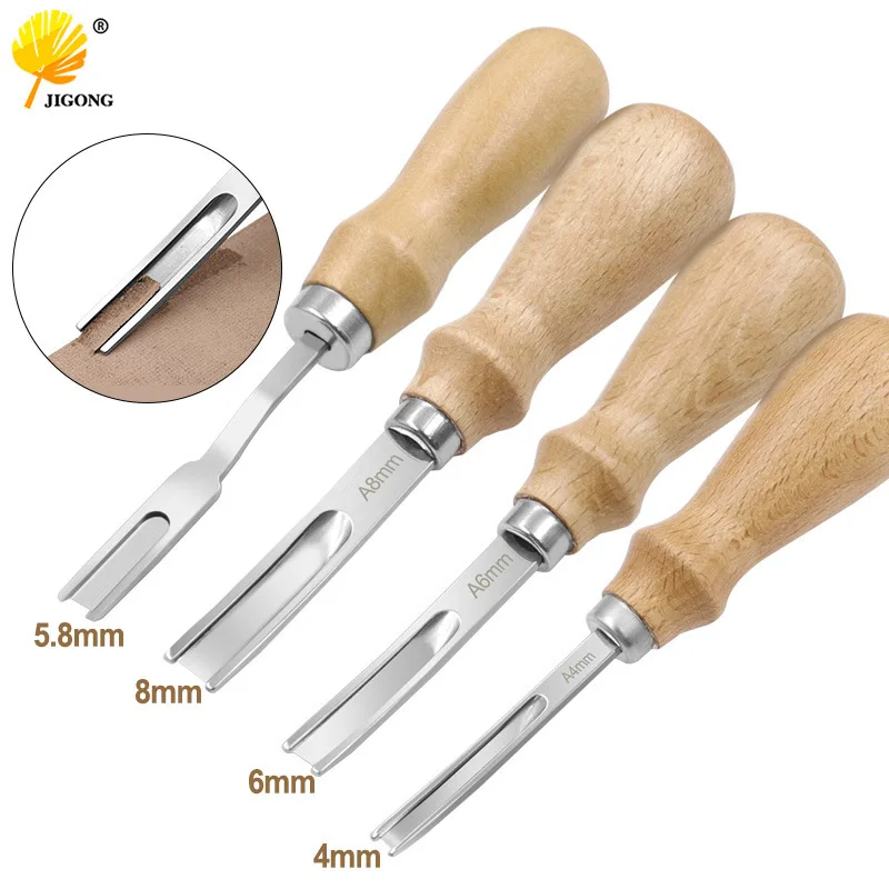Leather carving leather art cowhide edging device, French wide mouth DIY goods  tools