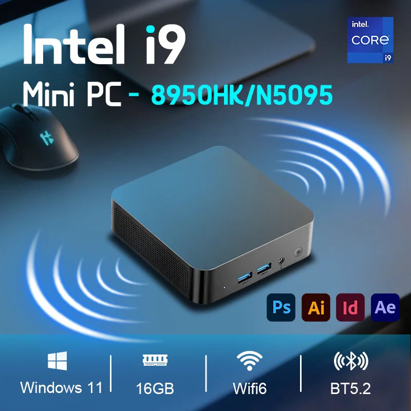 Portable Mini Pc Wi… - image