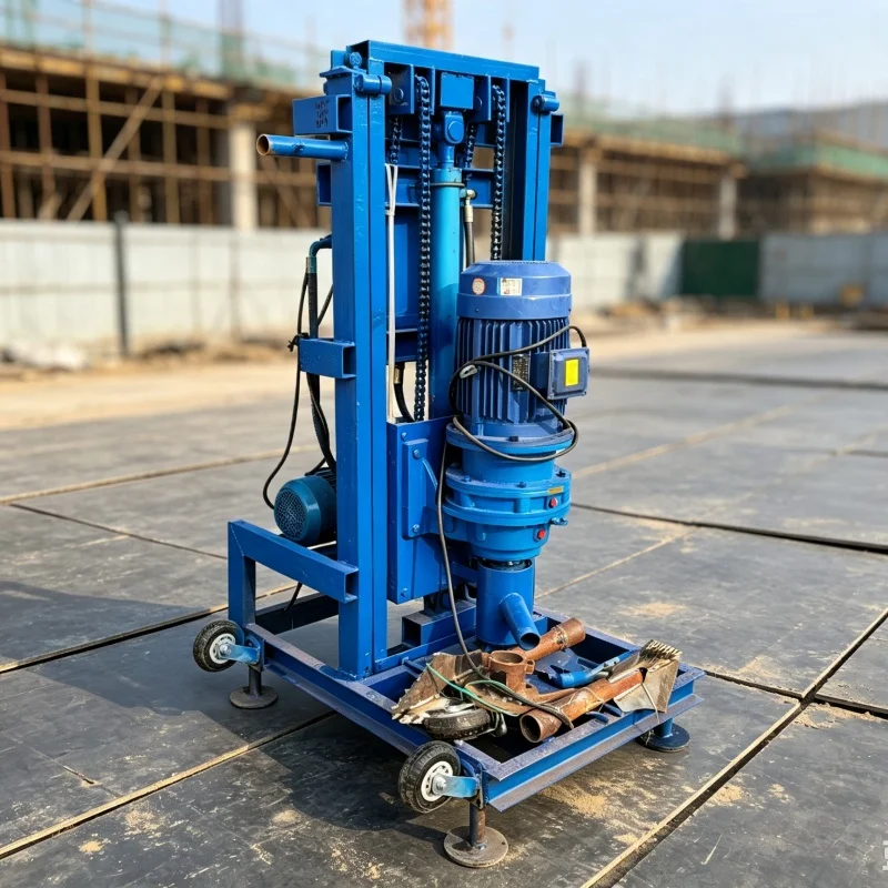 Customized Small Wheeled Winch‑Lifting Water Well Drilling Rig for Rural Farmland Water Intake Construction