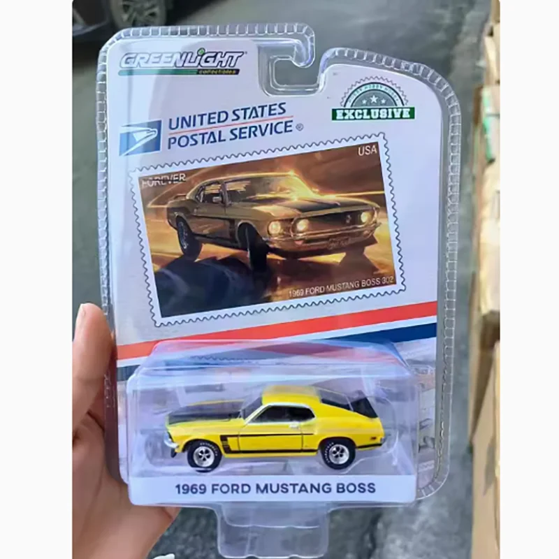 

GreenLight 1:64 Scale 1968/1979/2024 FORD MUSTANG Alloy Car Model Static Display Classic Vehicle Collection Toys