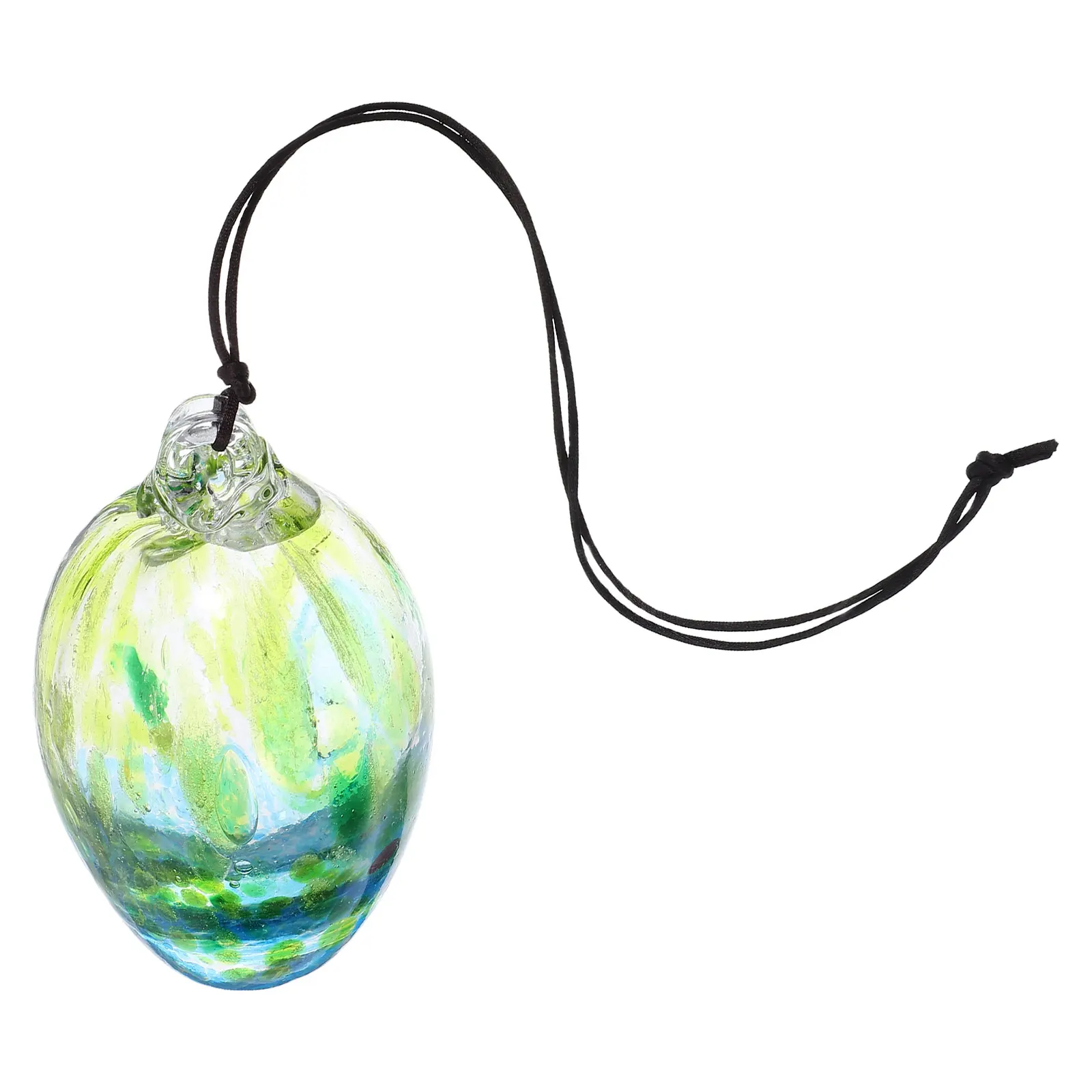 

Hand Painted Stained Crystal Egg Ornaments Hollow Pastel Easter Egg Pendants Holiday Spring Christmas Tree Hanging Decorations