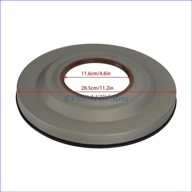 124B Dichtungsschaltverschiebungen Kolbenkupplungsgetriebe Getriebe -Getriebe Frontabdeckung kompatibel für 31256845 6DCT450