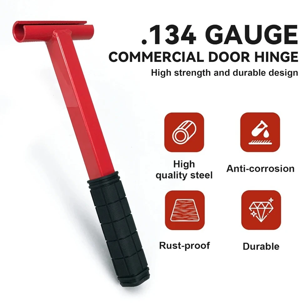 Professional Heavy Duty Hinge Adjustment Tool, Hinge Repair Wrench for Commercial & Residential Door Hinge Alignment Fix