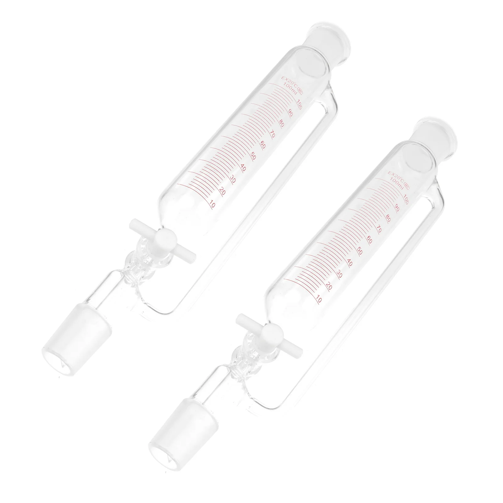 

Cylindrical Funnel Durable Separatory Glass Distiller Device Laboratory Use Effective Separation Long Service Life