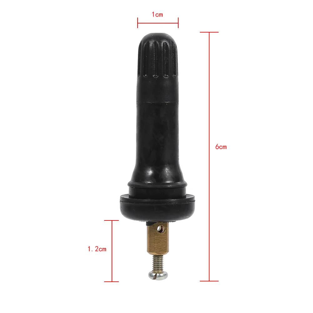 سيقان صمام مطاطي من TPMS ، نظام مراقبة ضغط الإطارات ، مضاد للانفجار ، إكسسوارات السيارة ، 4 من