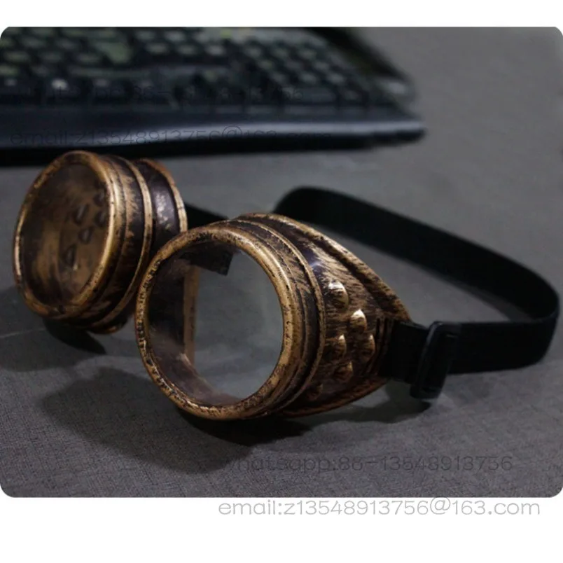 Retro glasses, Halloween cosplay party dress up props in stock