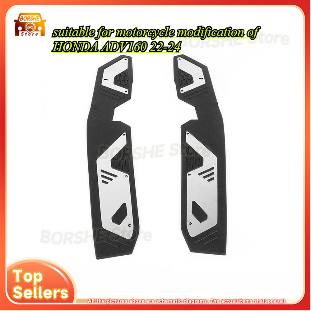 

This product is suitable for motorcycle modification of HONDA ADV160 22-24 models with anti-slip and anti-stain floor MATS